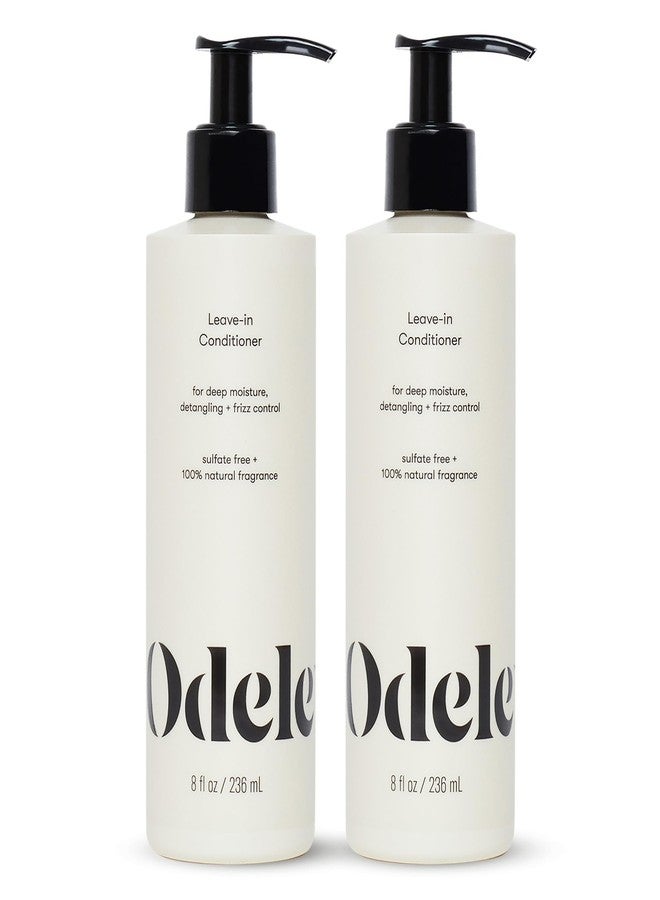 Odele Vegan Leave-In Conditioner, for Deep Moisture, Detangling, Frizz Control, Weightless Shine, and All Hair Types + Textures, 8 fl oz (2-Pack) - Image 1